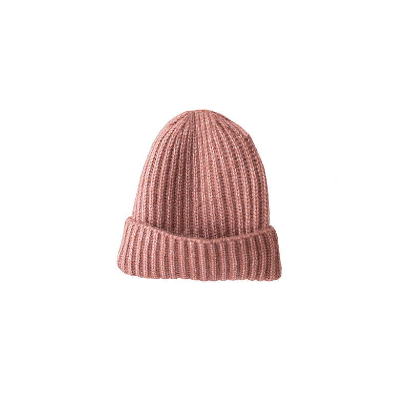 Lue pudderrosa, mohair-look