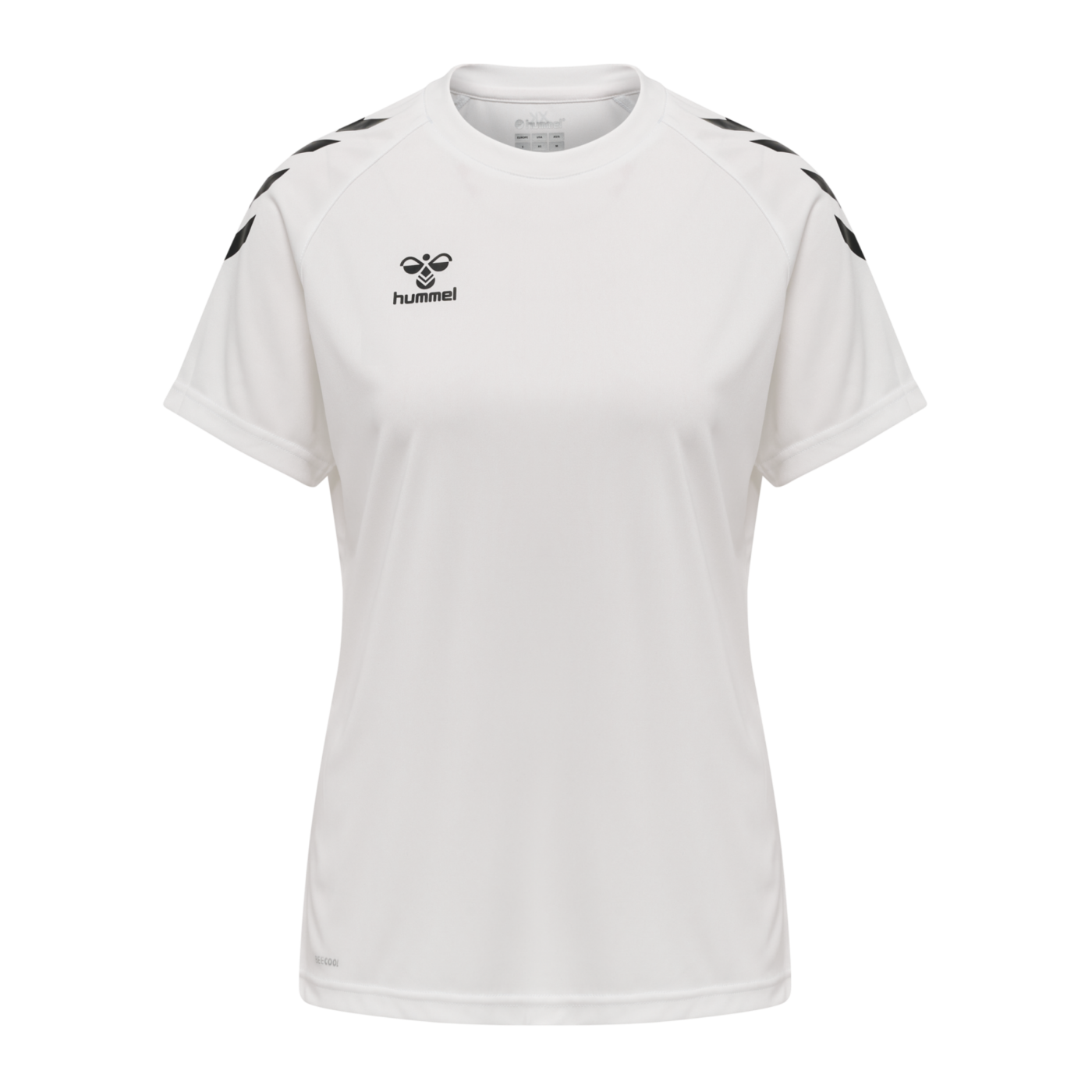 Hummel hmlCORE XK Poly T-Shirt Damen Weiss F9001
