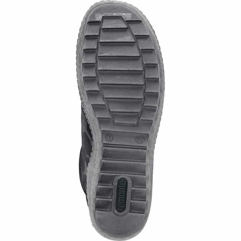 REMONTE Schnür-Stiefeletten schwarz