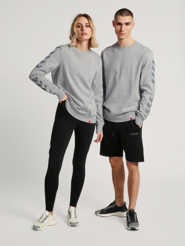 Hummel Hummel Sweatshirt Hmllegacy Erwachsene in GREY MELANGE günstig kaufen
