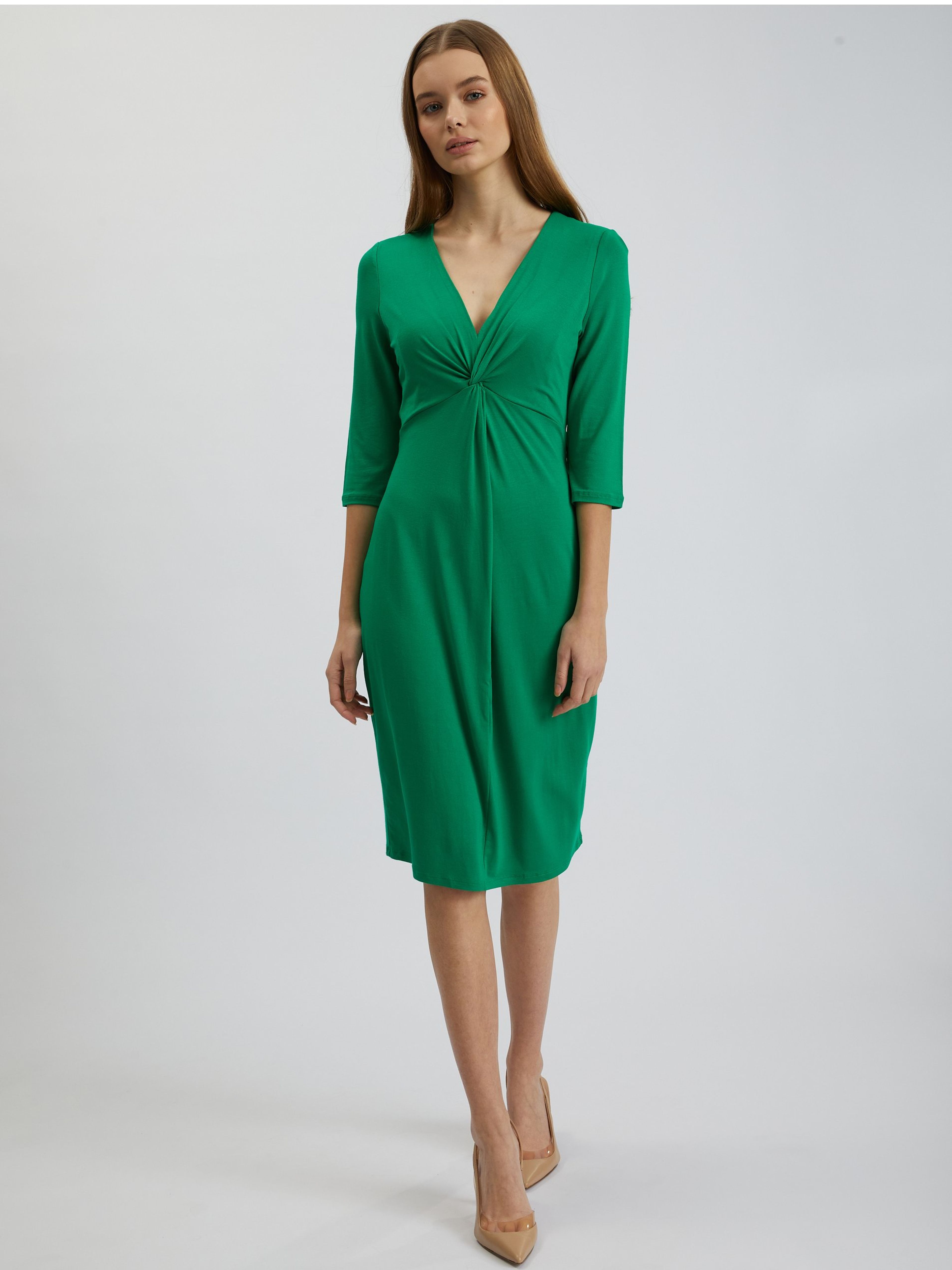 Grünes Damen-Kleid ORSAY