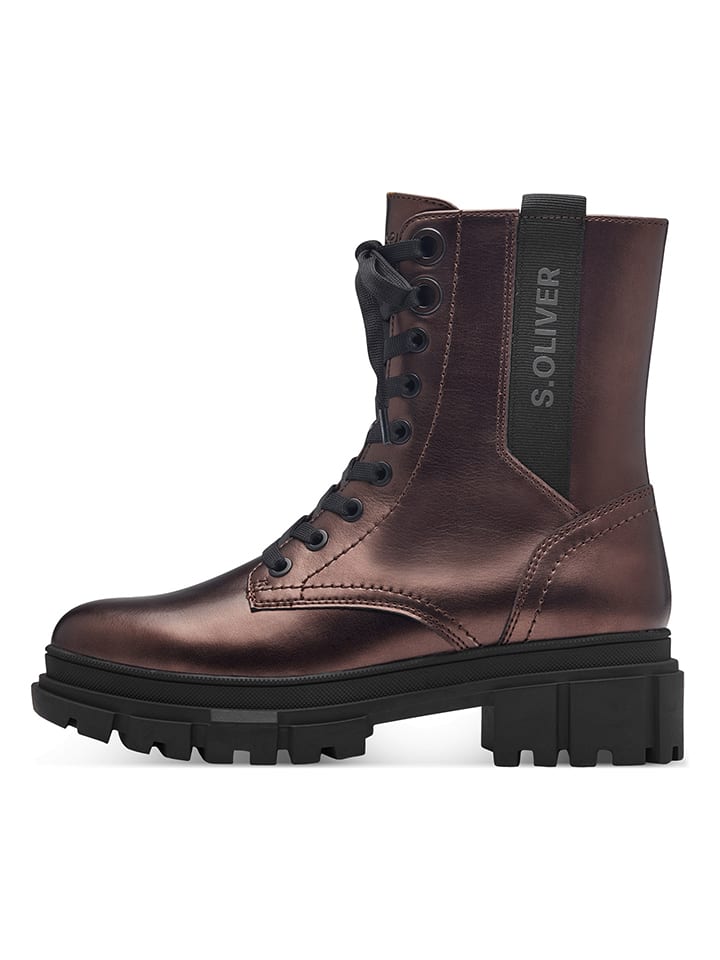 s.Oliver Boots in Braun günstig kaufen