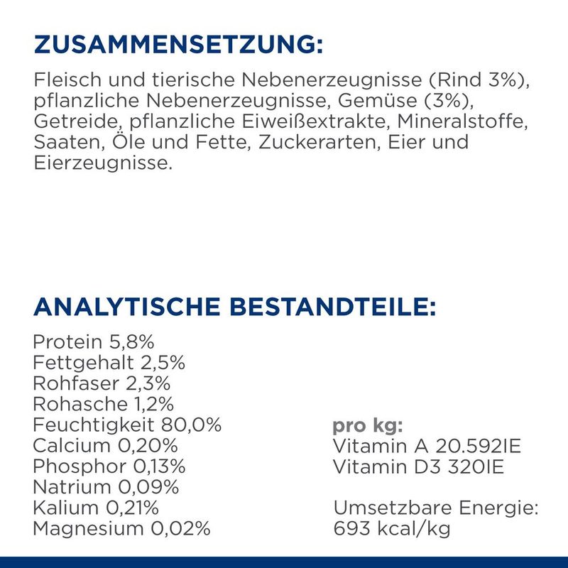 Hill's Prescription Diet Metabolic Ragout mit Huhn & Gemüse