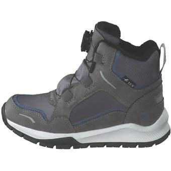 Mustang Schnür Boots in grau