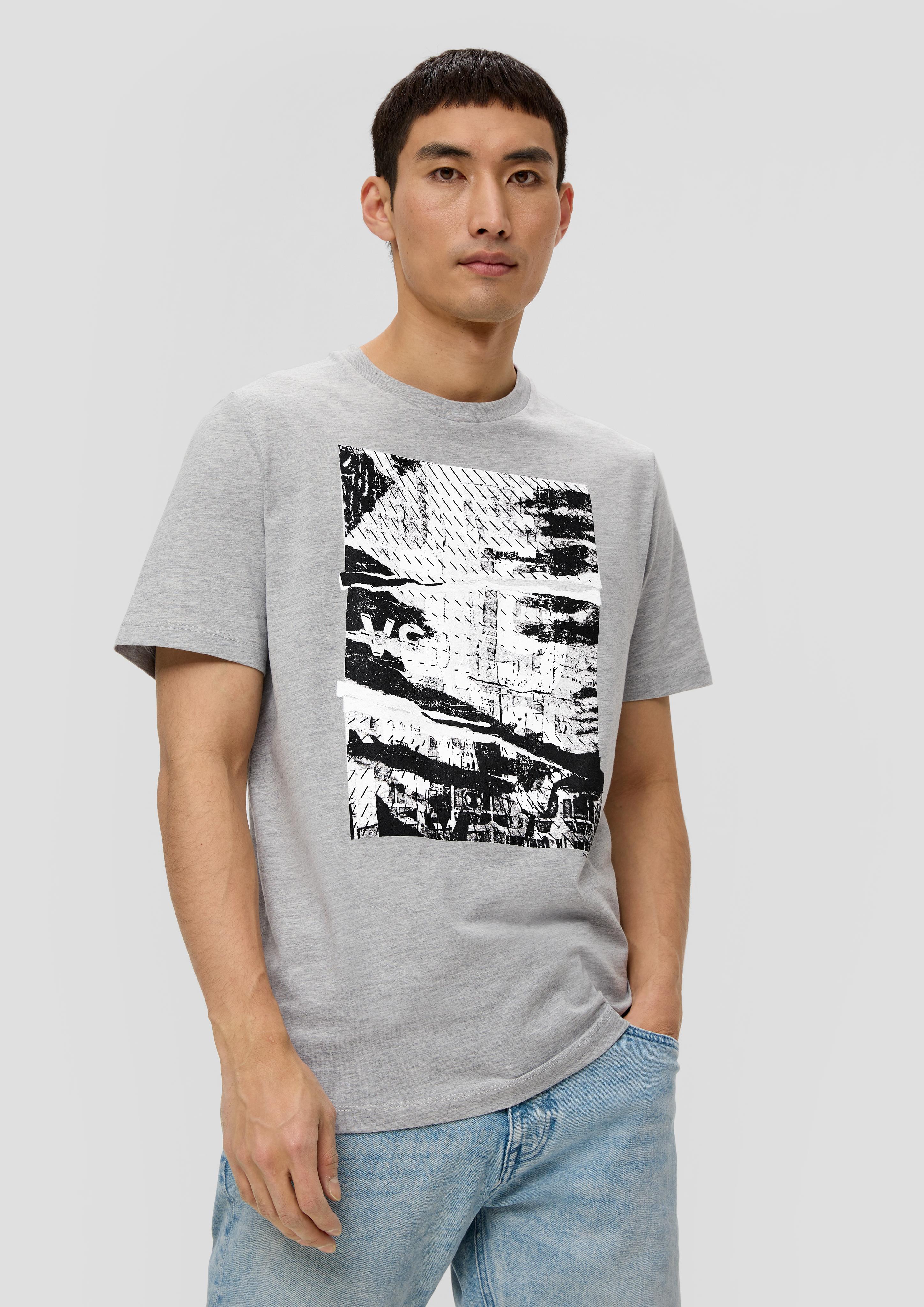 T-Shirt mit Frontprint  2138638-90D1