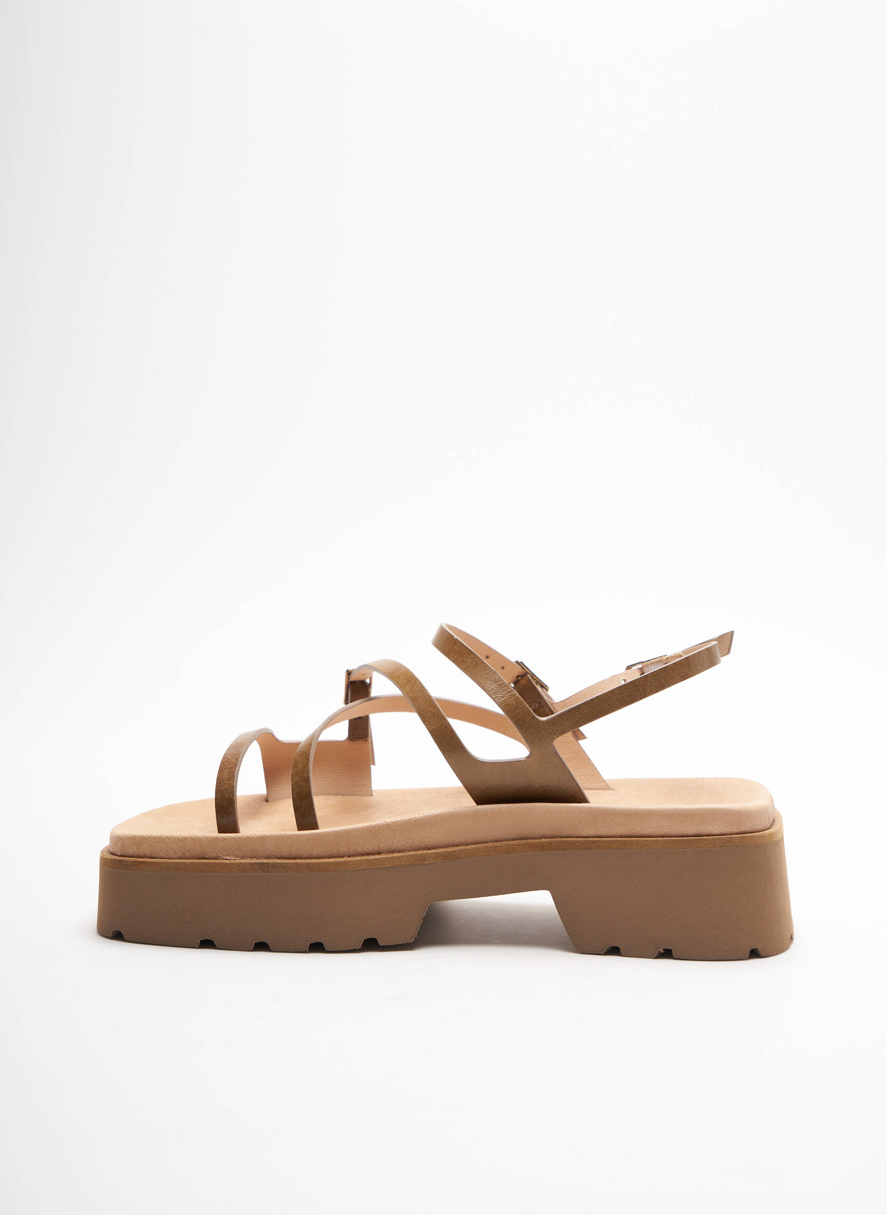 Fru It Sandales Nu Pieds Femme couleur vert