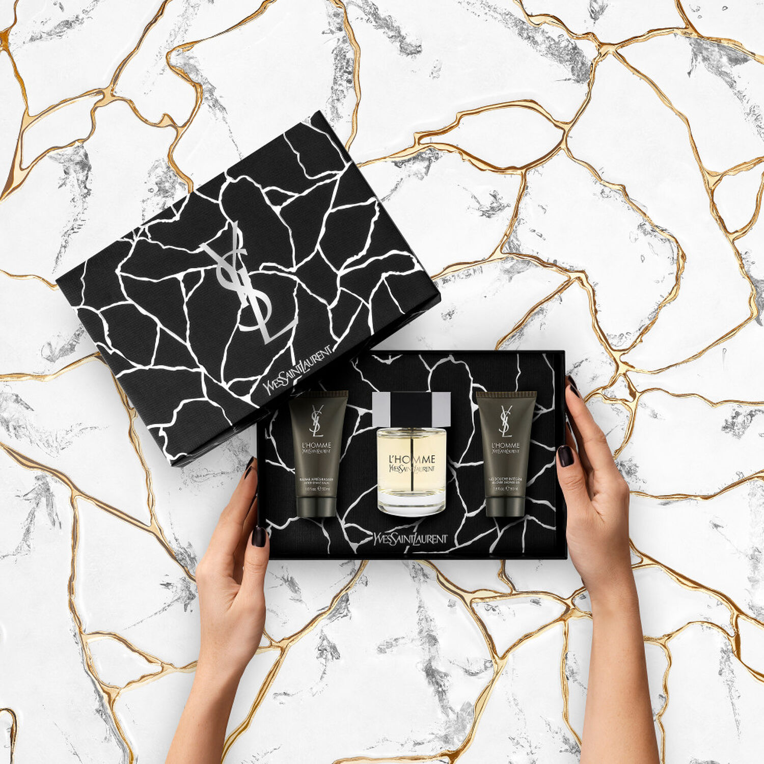 Yves St Laurent L'Homme Coffret Eau de Toilette 100 ml +2 Produits