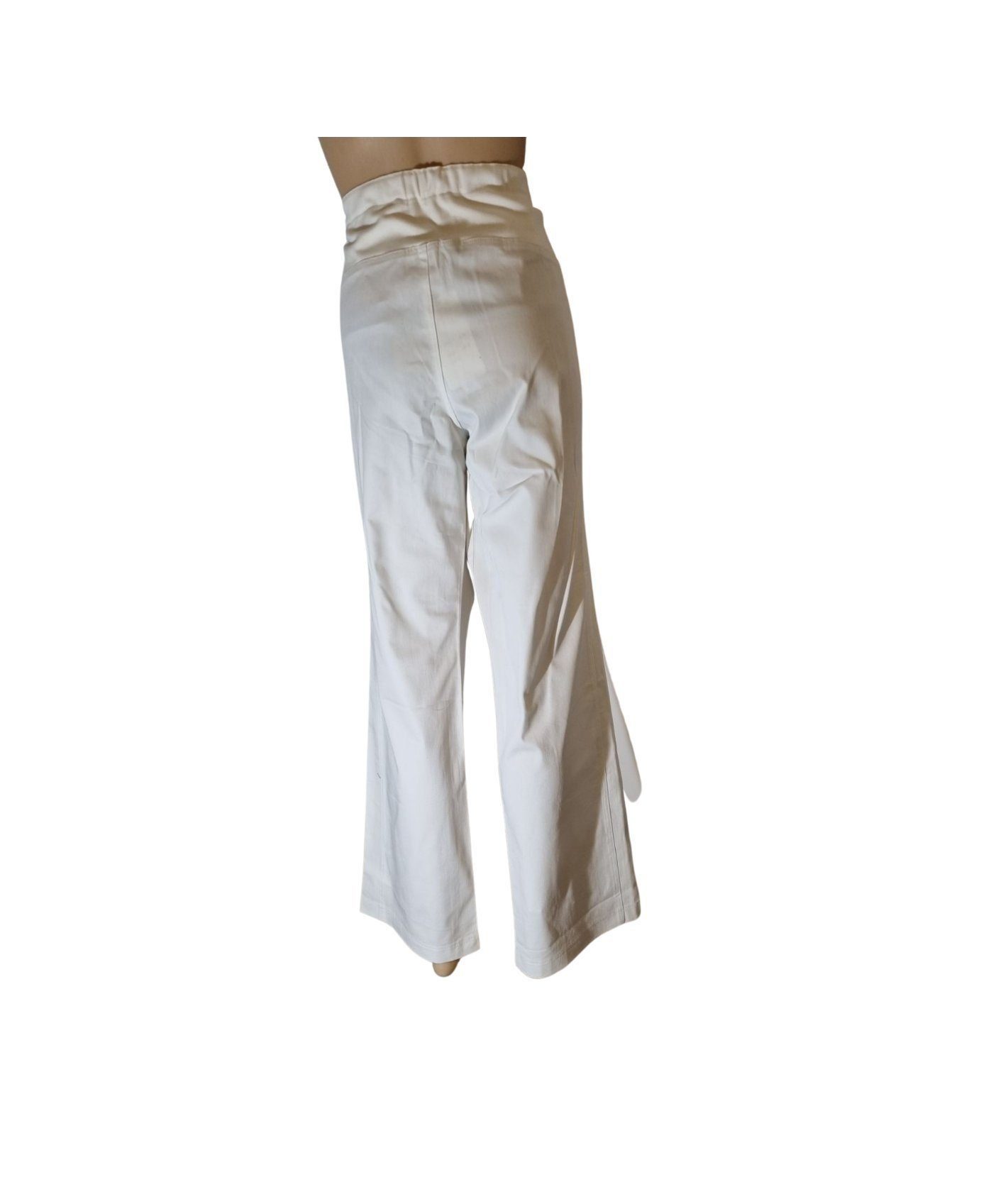 Collection Linique Umstandshose ORA-22431 weiß gerade Hosenform