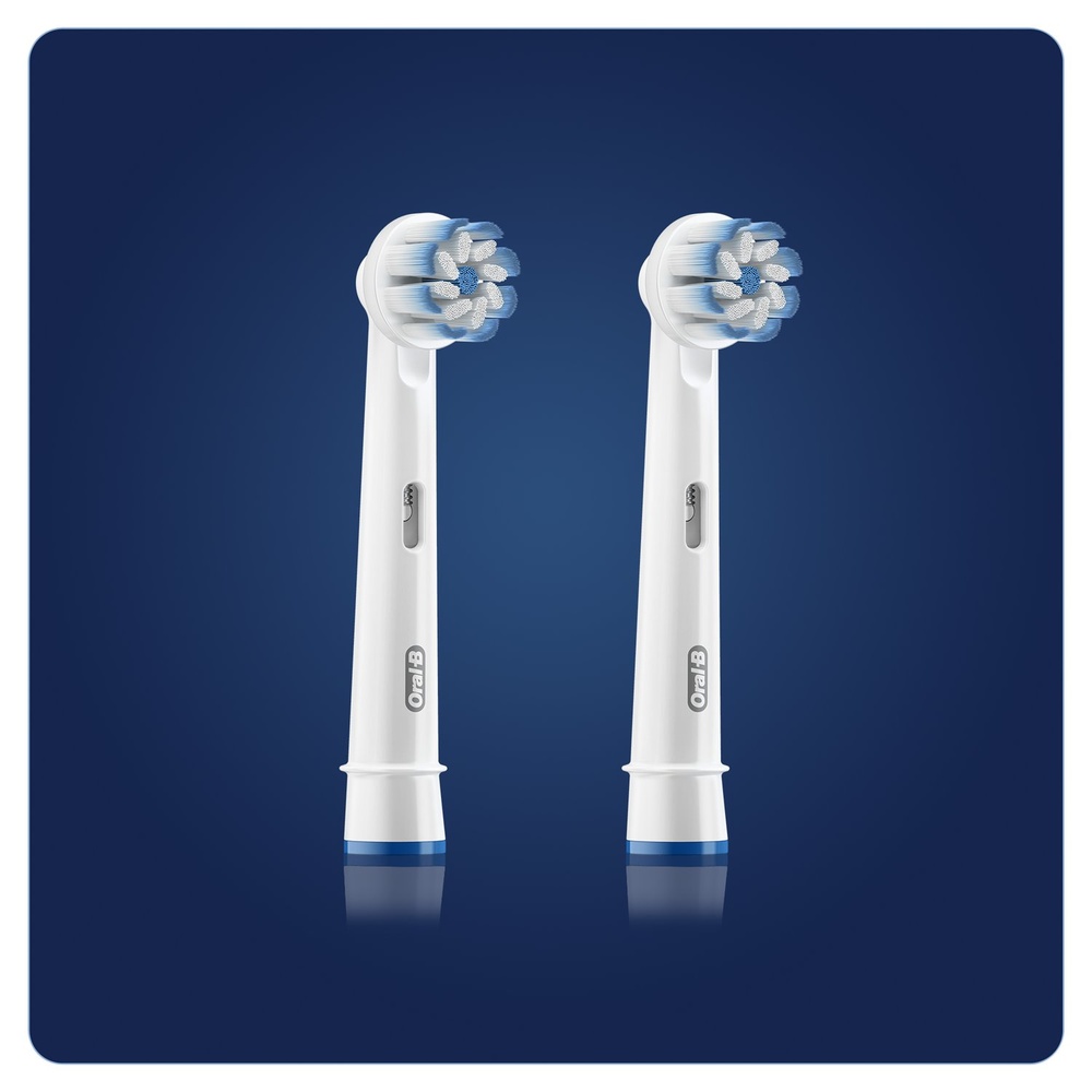 oral-b Oral-B Sensitive Clean Brossette, 2 Brossettes De Rechange