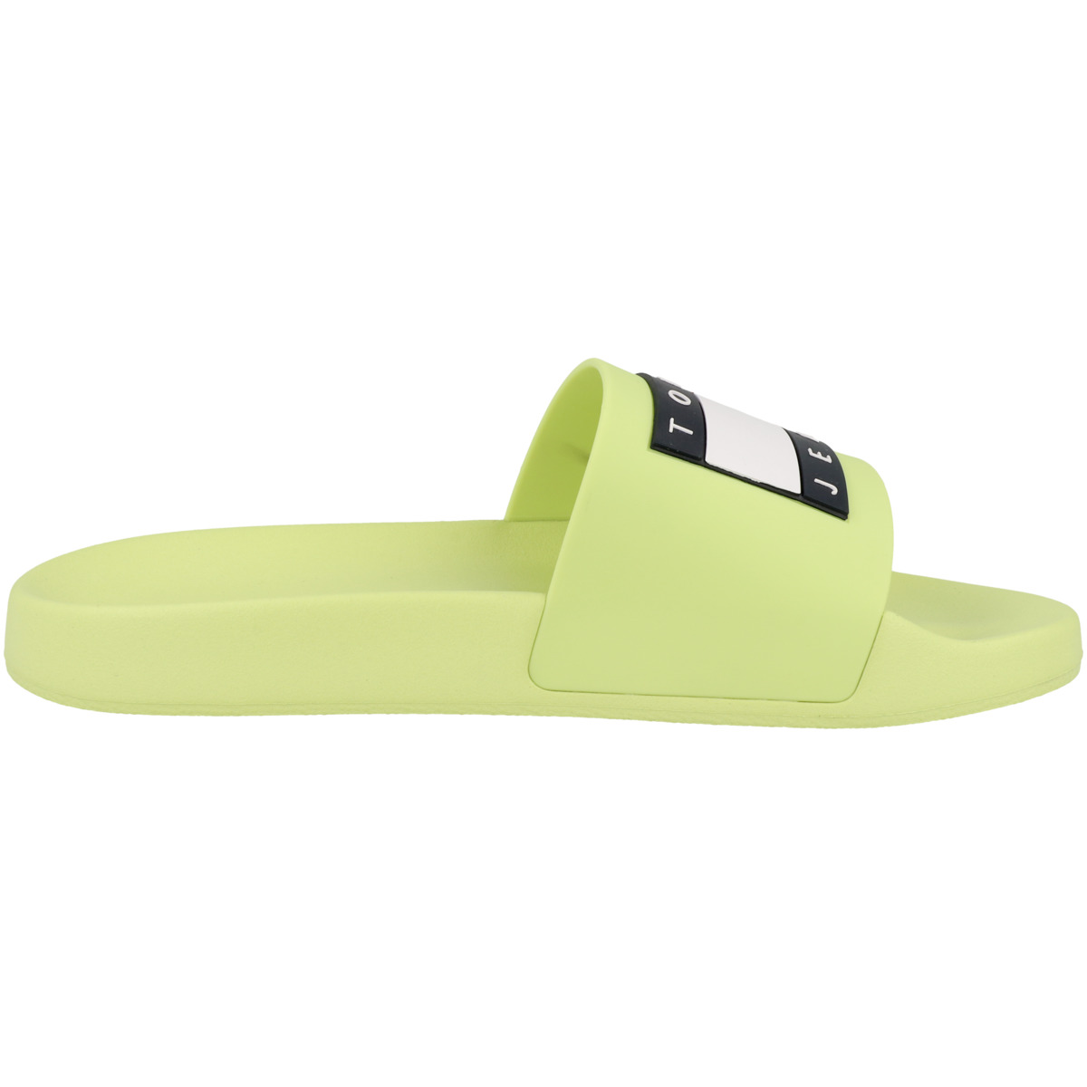 Tommy Hilfiger Tommy Jeans Flag Pool Slide Essentials Badelatschen hellgruen