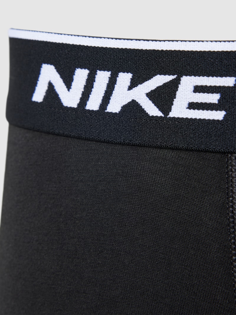 Trunks mit elastischem Logo-Bund in schwarz