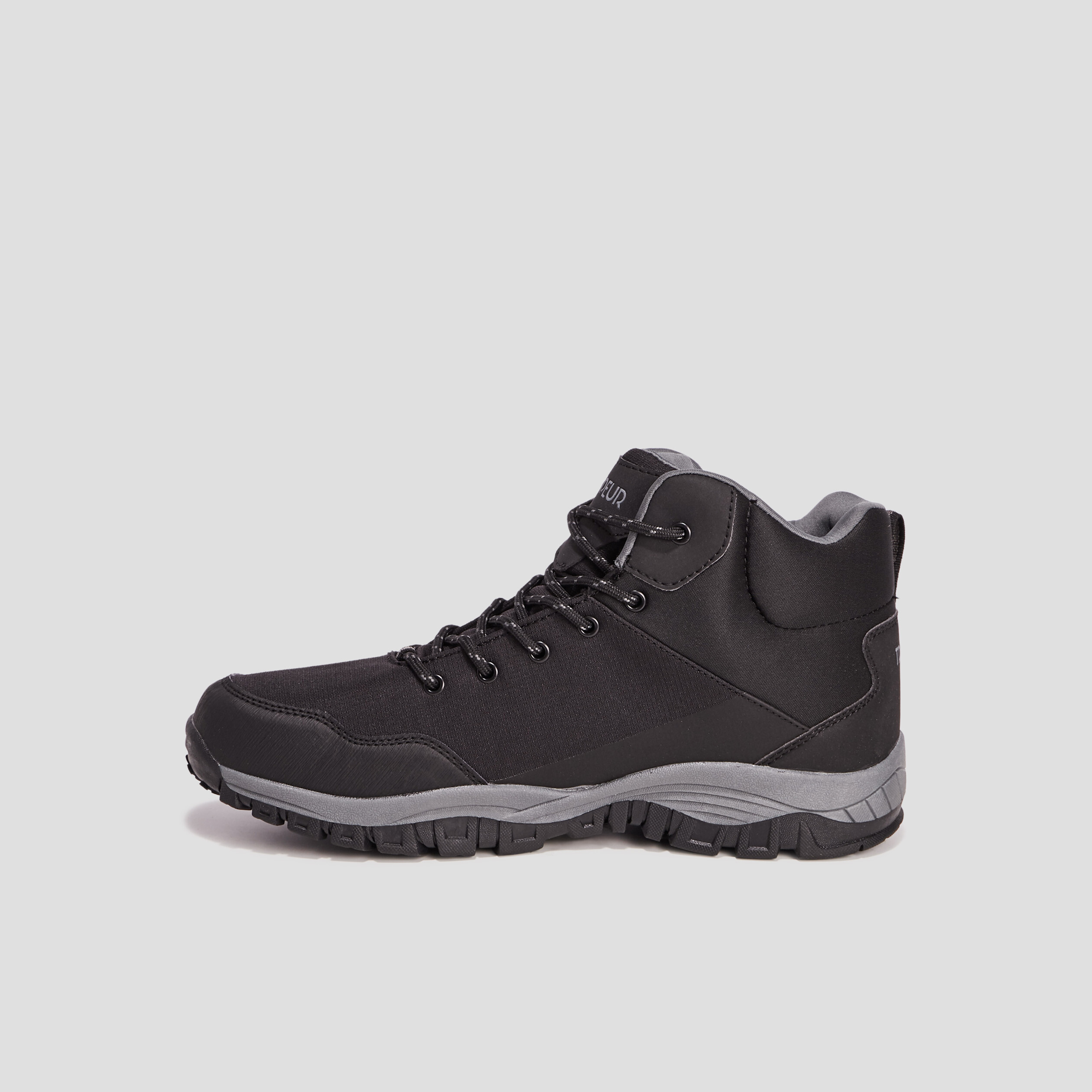 Bottines imperméables Trappeur noir homme | La Halle