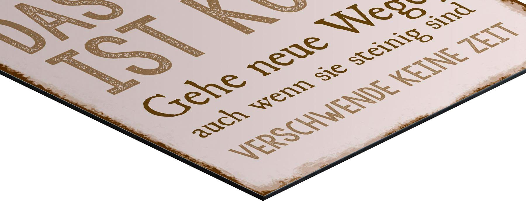 Reinders! Deco-Panel Das Leben, Spruch 30x90 cm