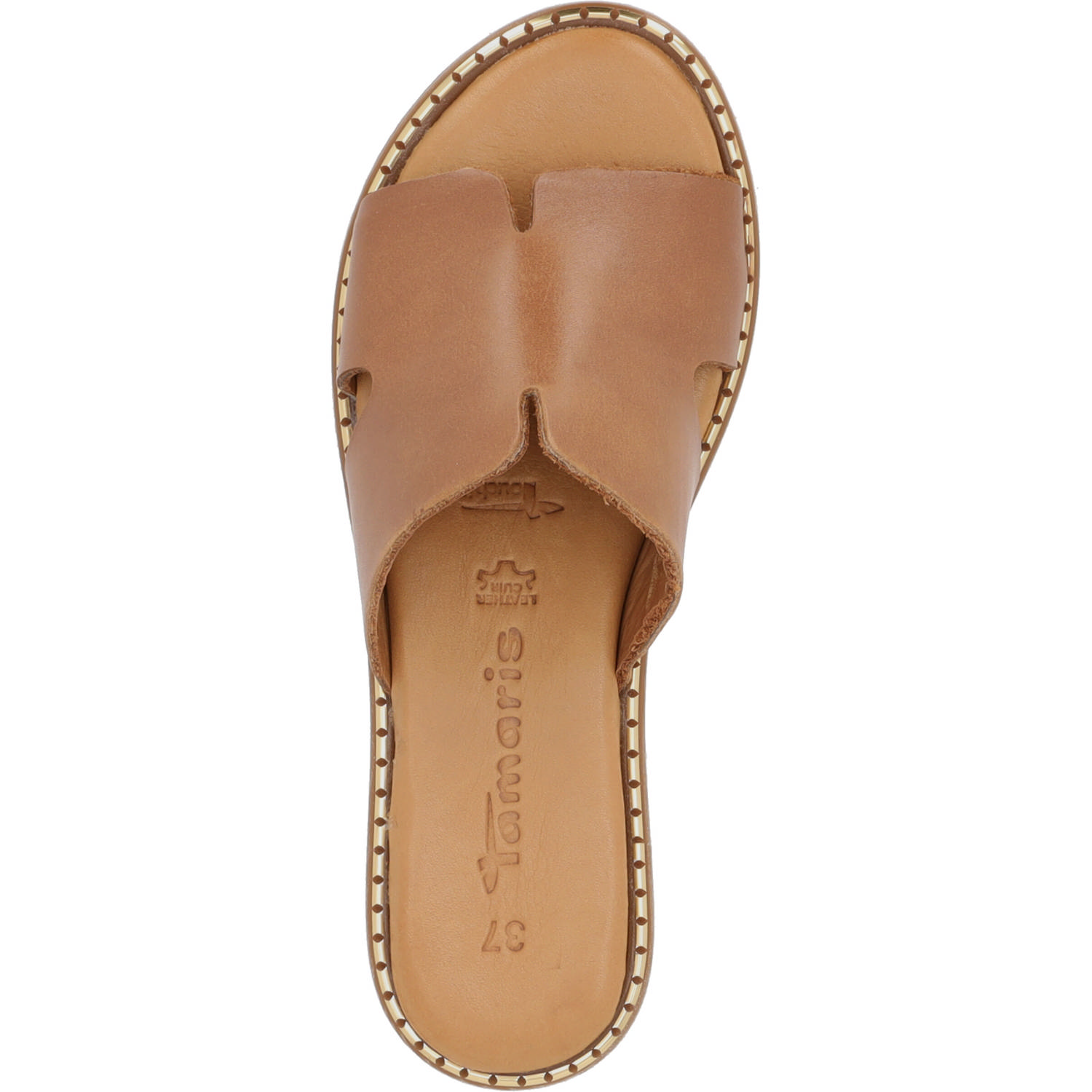 Tamaris 27135, Pantoletten, Damen, Braun (Cognac)