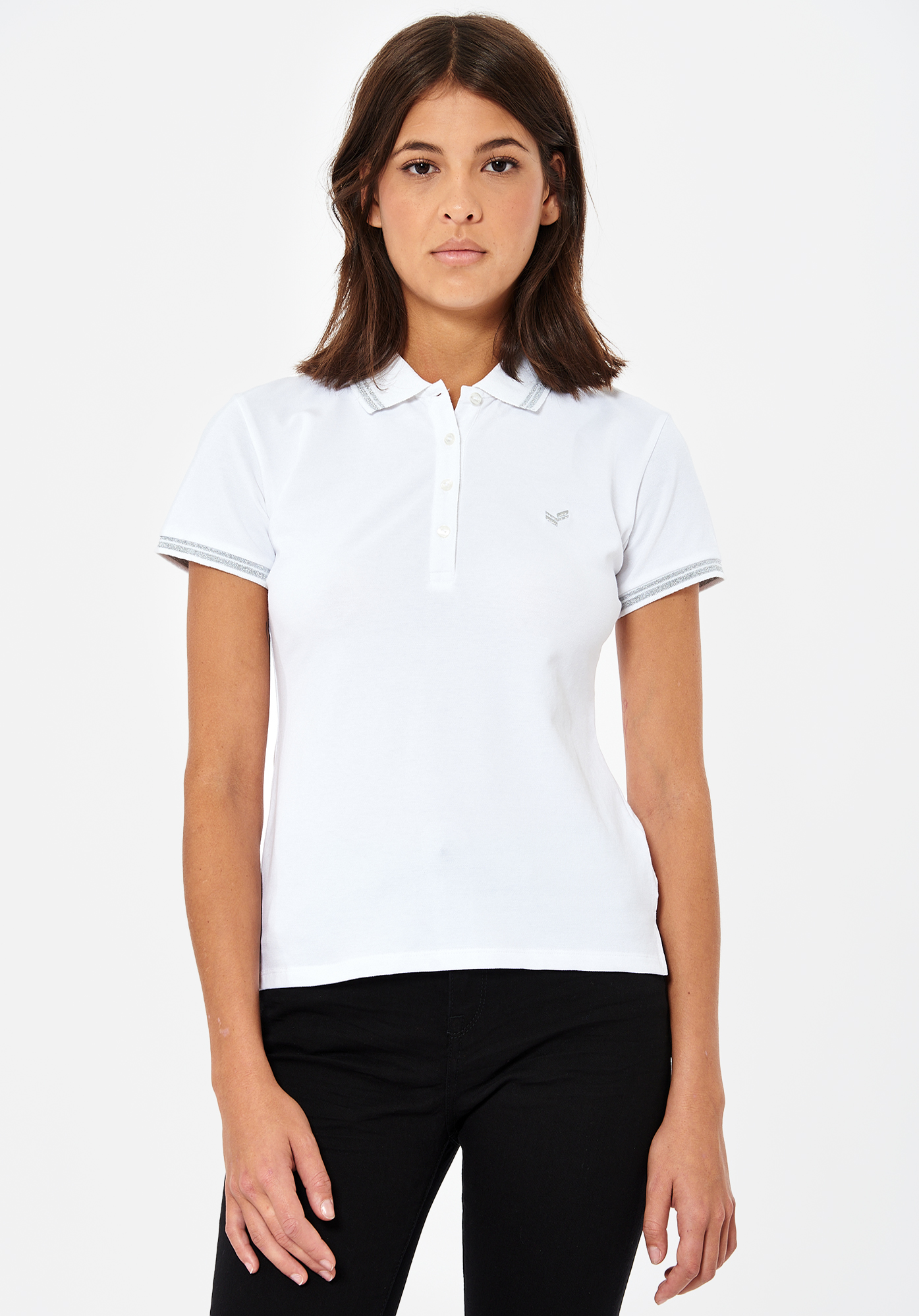 JULE   Polo blanc Femme