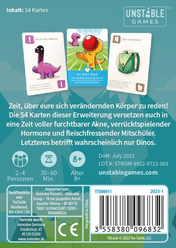 Happy Little Dinosaurs - Pubertäre Probleme (Erw.)