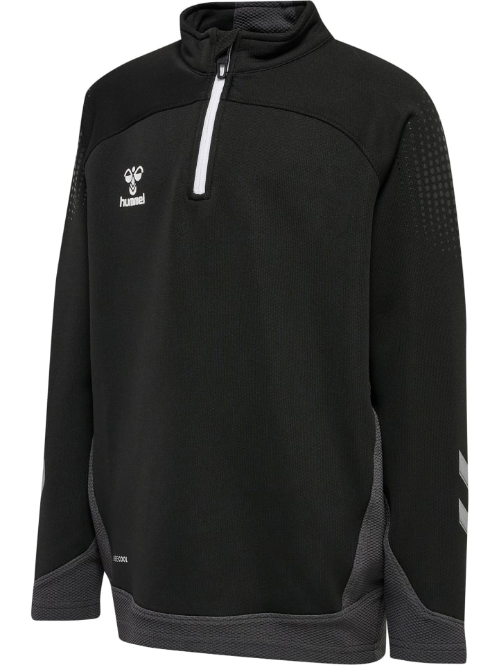 Hummel Hummel Halbreißverschluss Sweatshirt Hmllead Kinder in BLACK günstig kaufen
