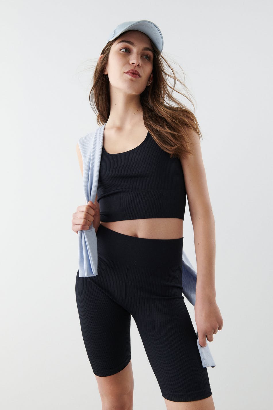 Sky seamless biker pants