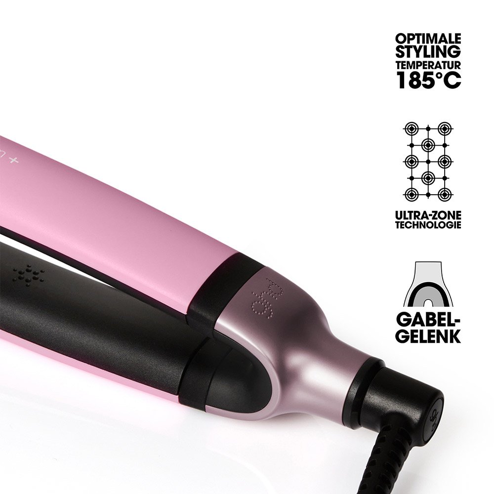 ghd - good hair day Glätteisen pink platinum+ Styler