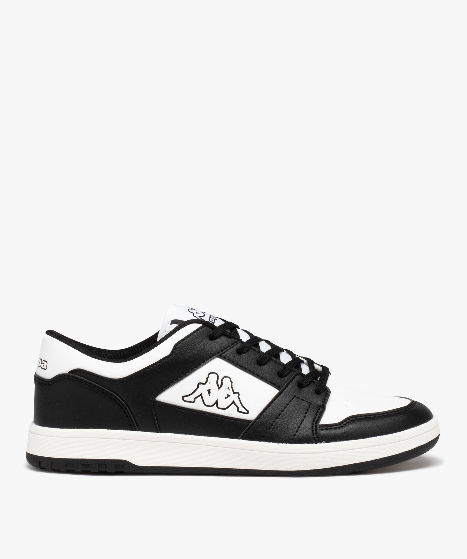 Baskets homme bicolores style sneakers - Kappa blanc | GEMO