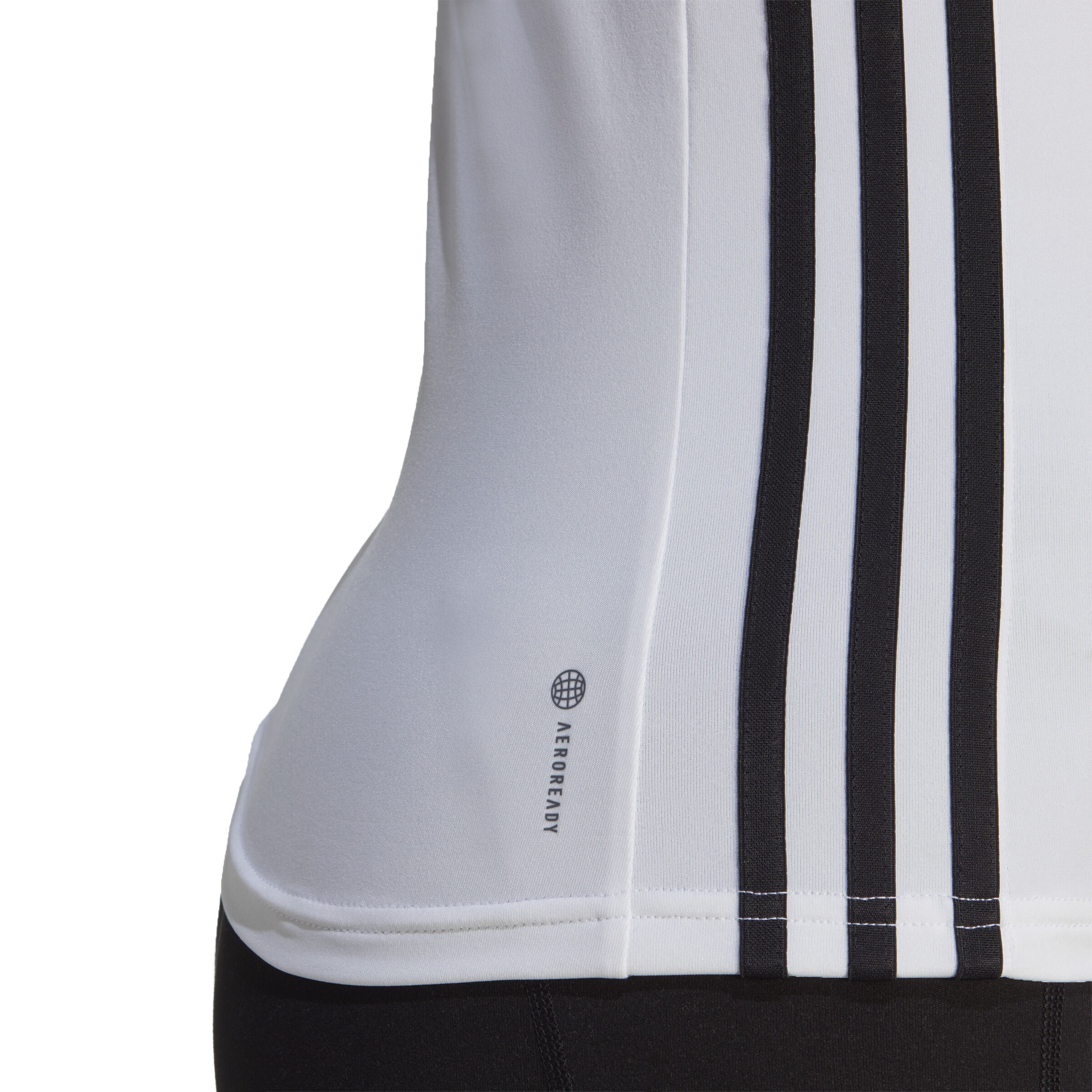 Essentials AEROREADY Train Regular 3-Stripes Tank-Top Damen - Weiß, Schwarz