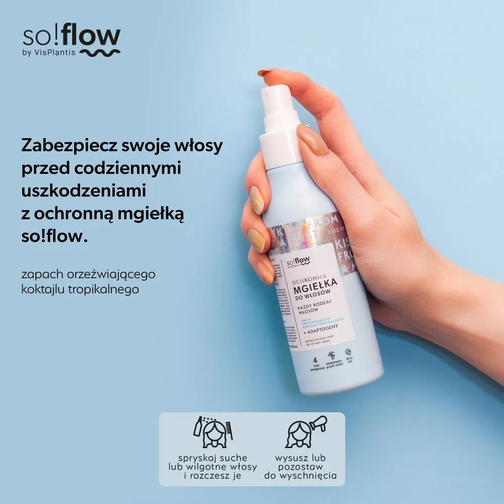 So!Flow Hair Mist για εύκολο styling