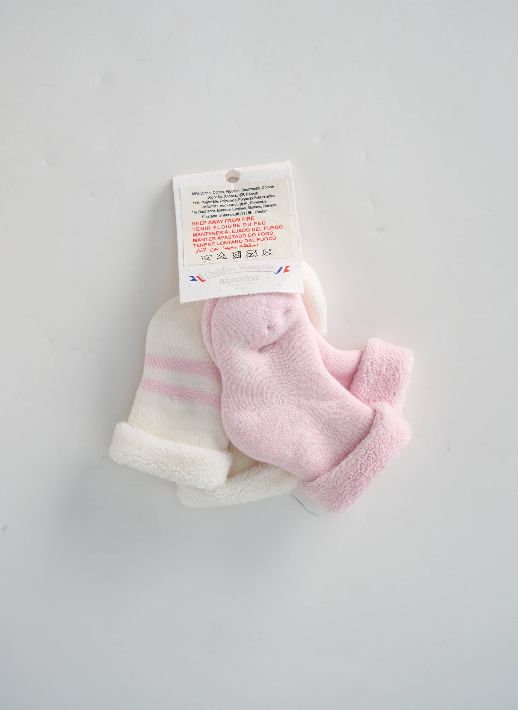 Absorba Chaussette Fille couleur rose