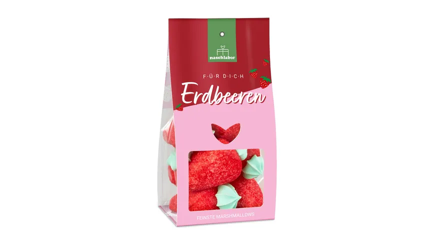 naschlabor Marshmallow Für Dich Erdbeeren 100 g