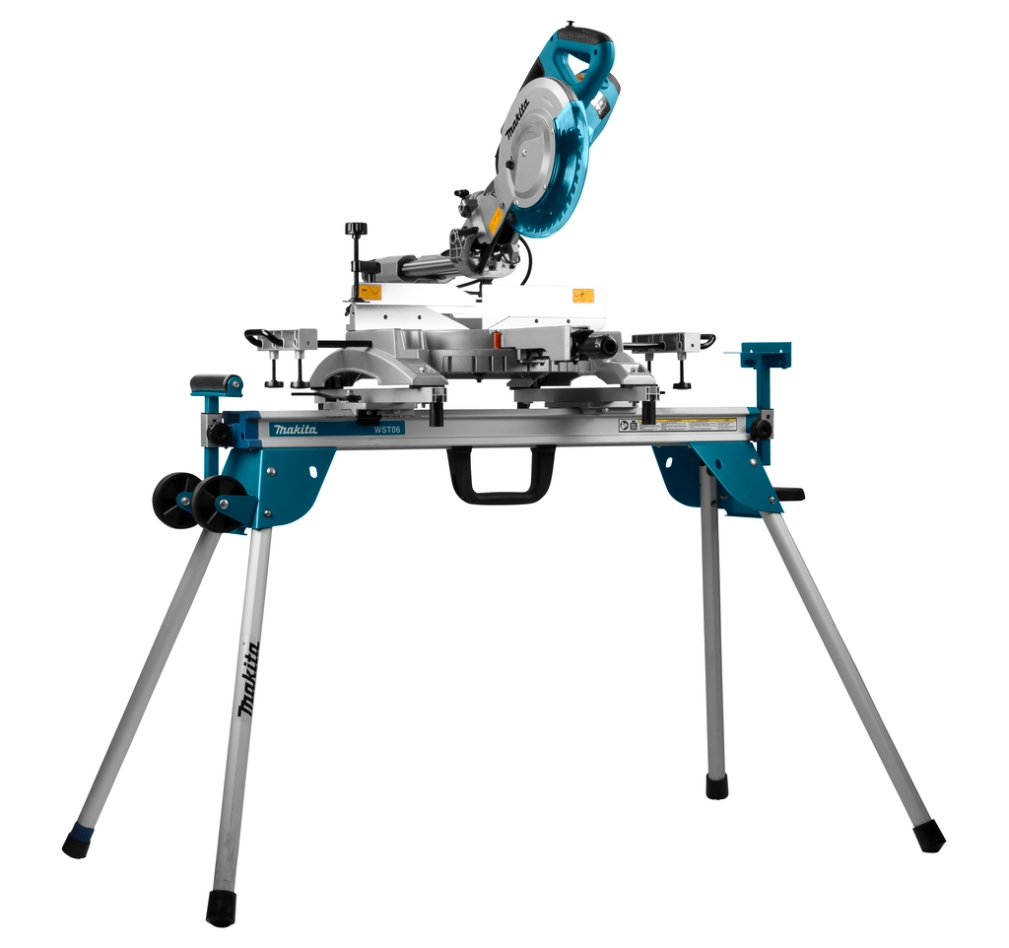Makita LS1018LNX4 Gehrungssäge 1430W 260 mm + DEBWST06 Ständer