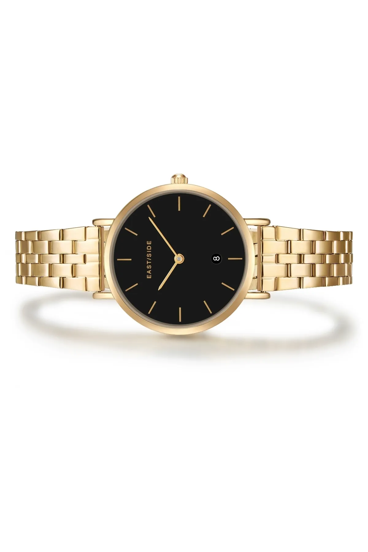 eastside  Quarzuhr Damen Quarzuhr gelbgold Edelstahl gelbgold