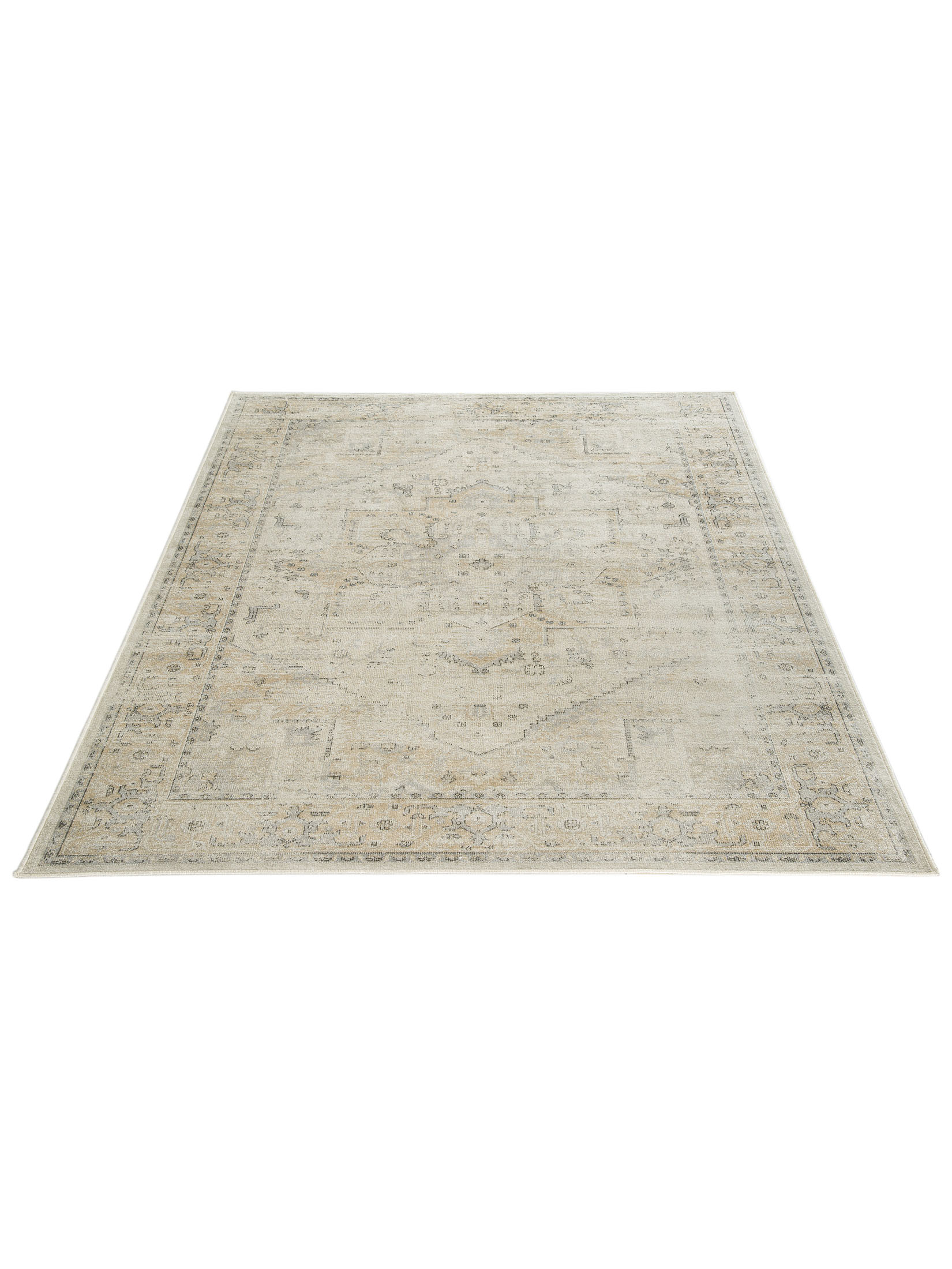 Beshkan Vintage-Teppich, Gold