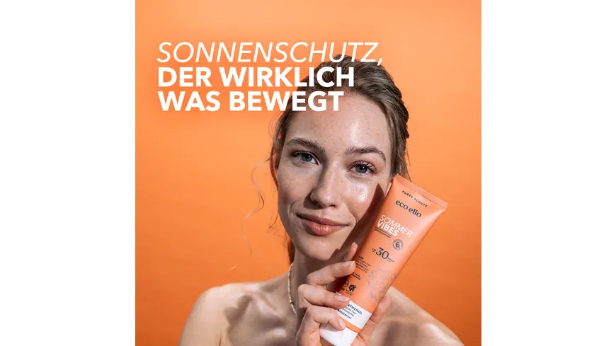 eco elio Sommer Vibes Sonnencreme LSF30 150 ml