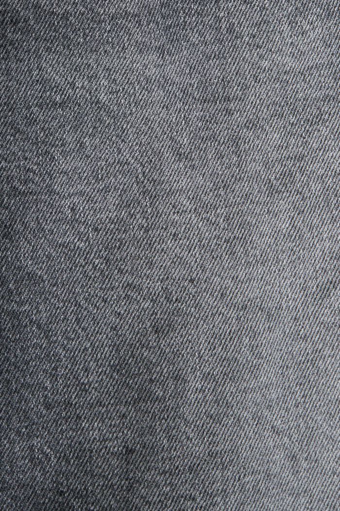 Gerade, konische Jeans mit mittelhohem Bund