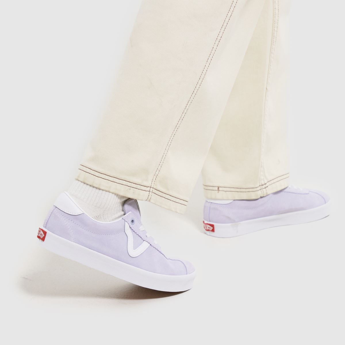 Vans – Lila sportskor med låg profil