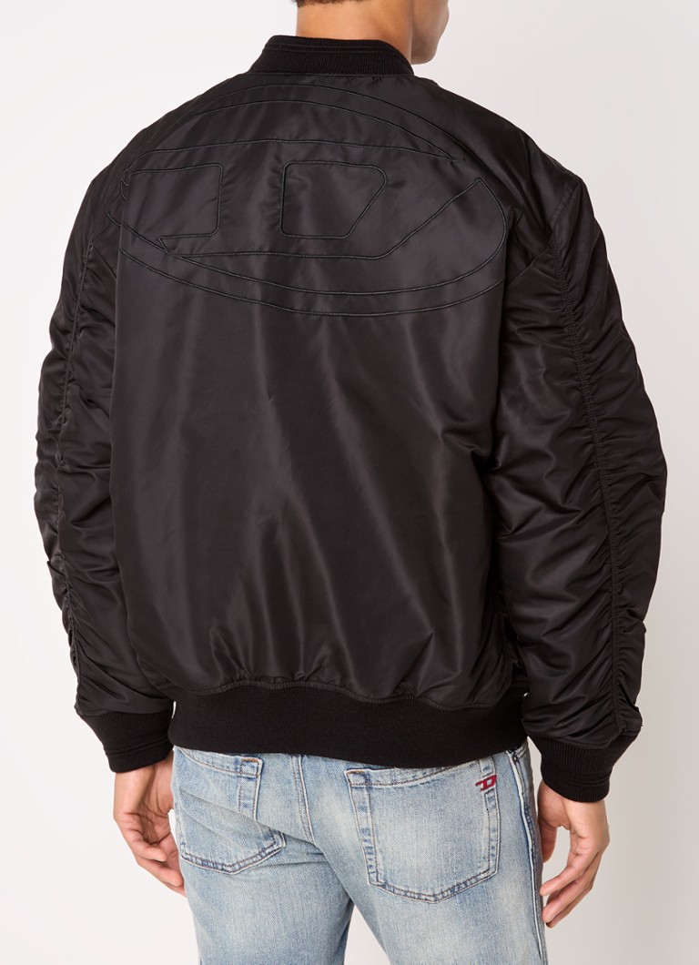 Giacca bomber reversibile Diesel J-Held con tasche laterali