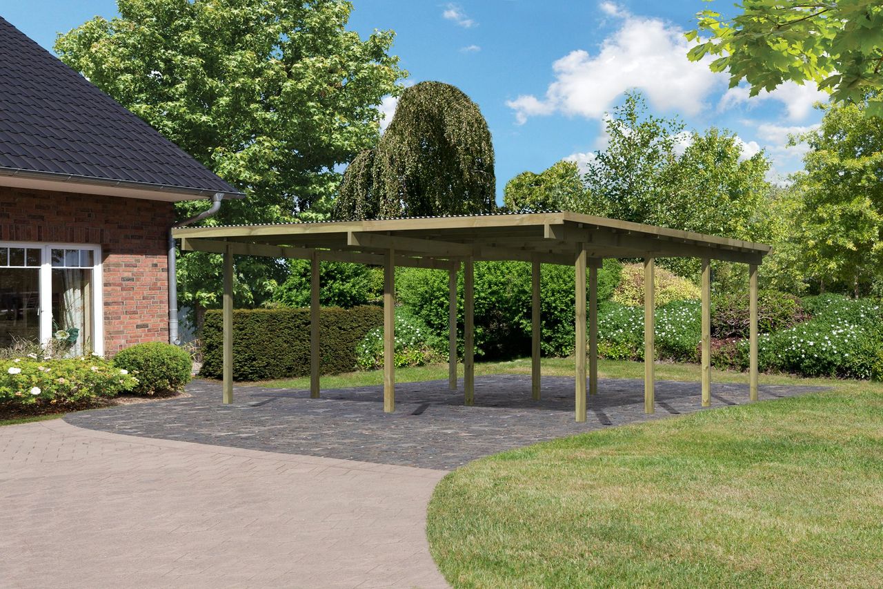 Karibu Doppelcarport 