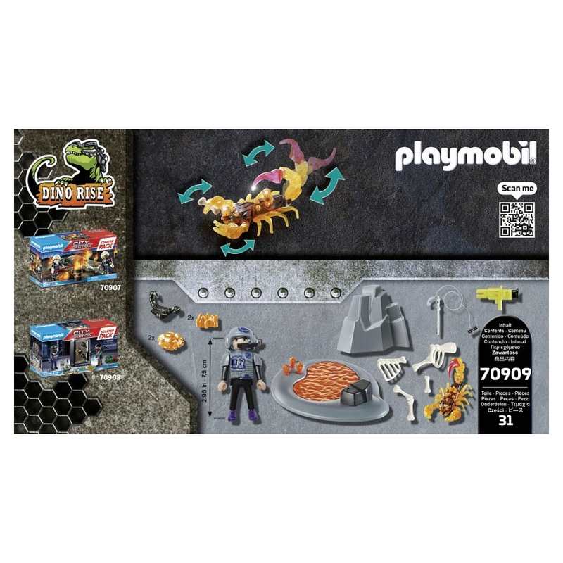 70909 Agent scorpion de feu Playmobil