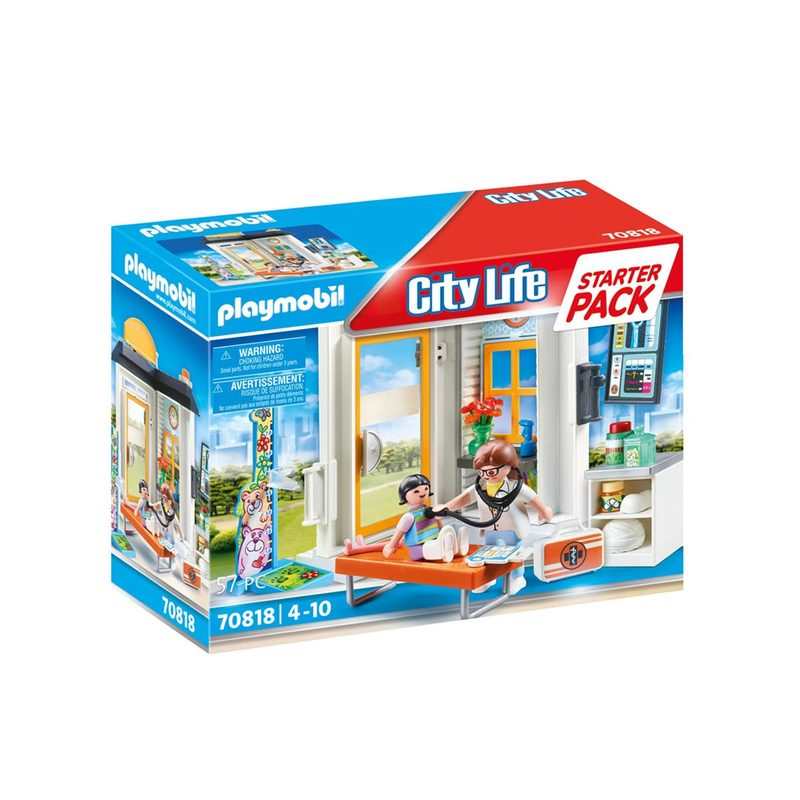 70818 Starter Pack Cabinet de pédiatre Playmobil City Life
