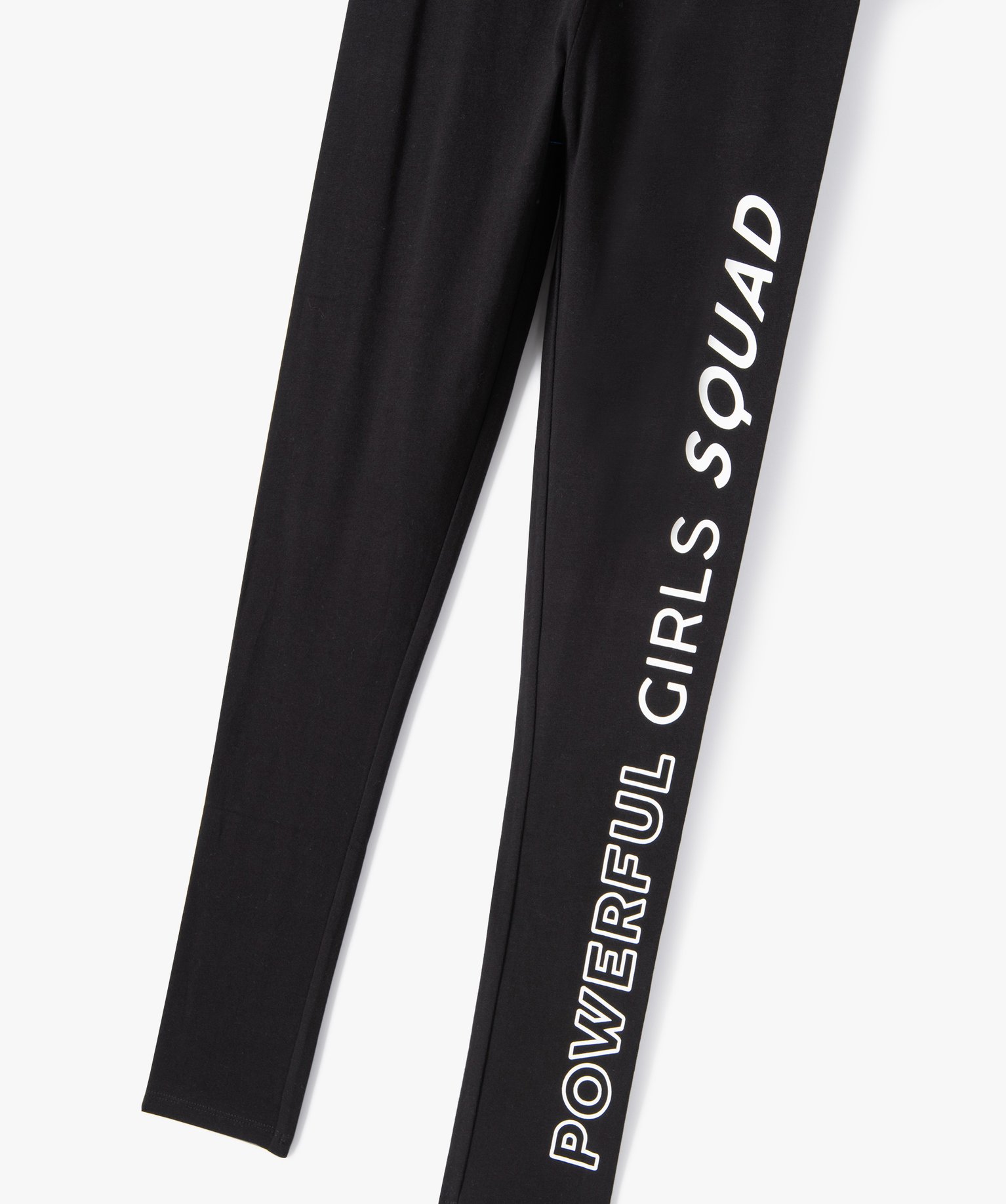 Leggings de sport en maille fine fille noir | GEMO
