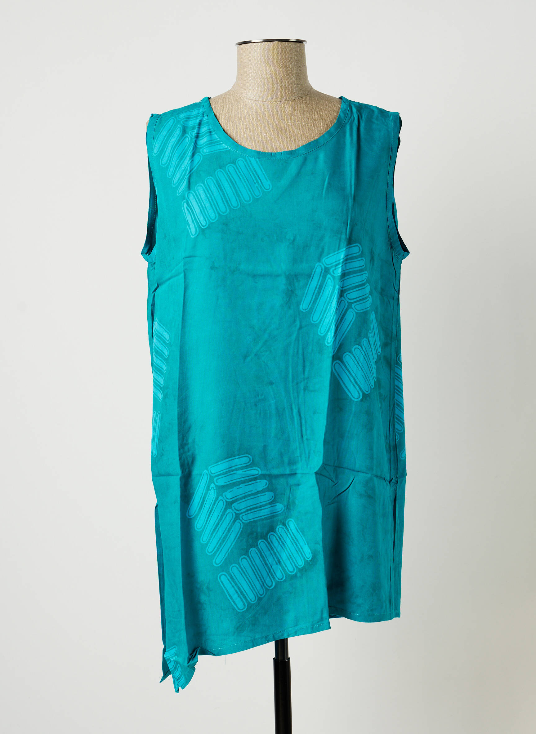 Dou Dou S Tuniquesansmanche Femme couleur vert