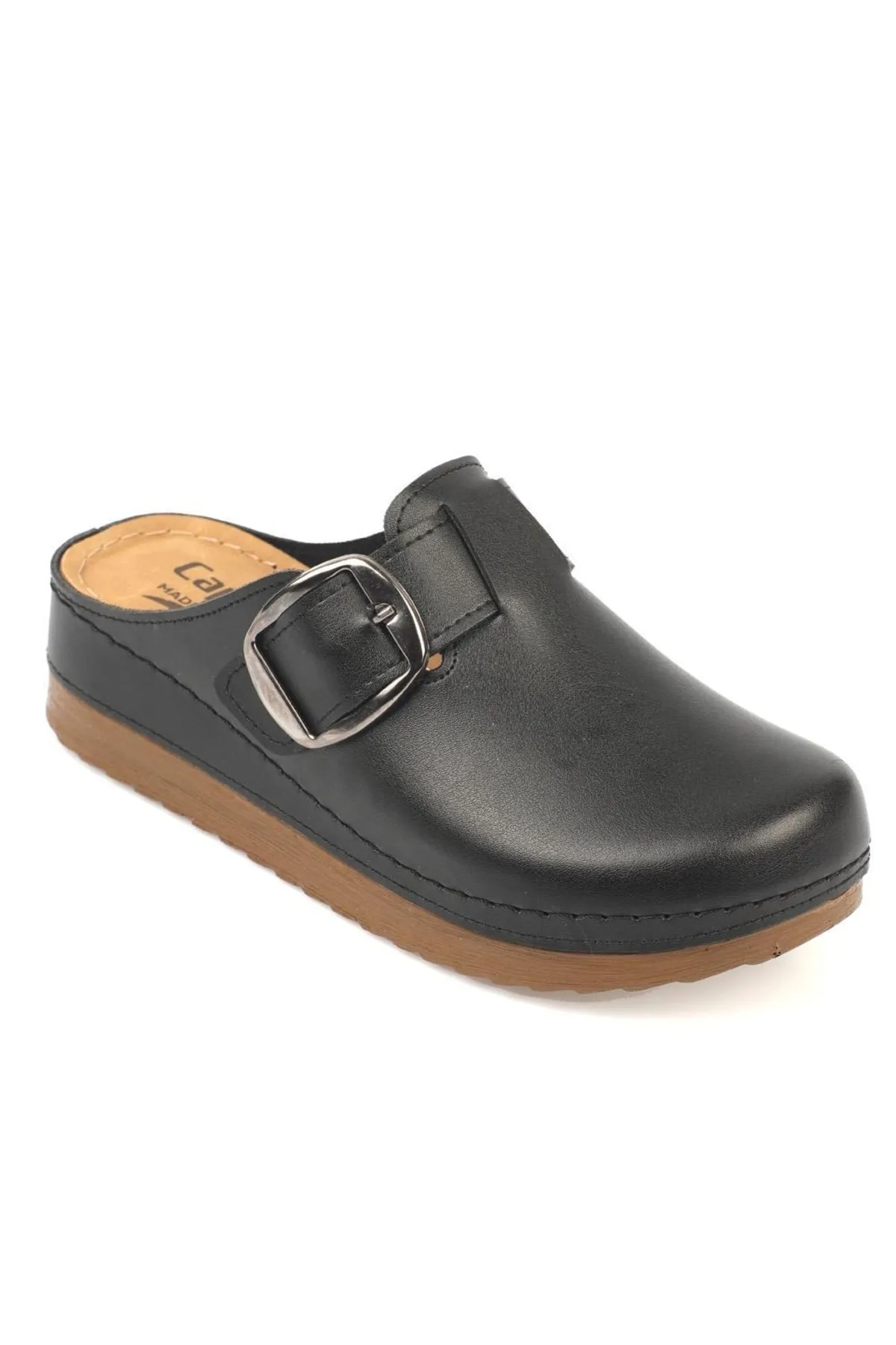 Capone Outfitters  Anatomisch weiche, bequeme Mutterhausschuhe mit Keilabsatz