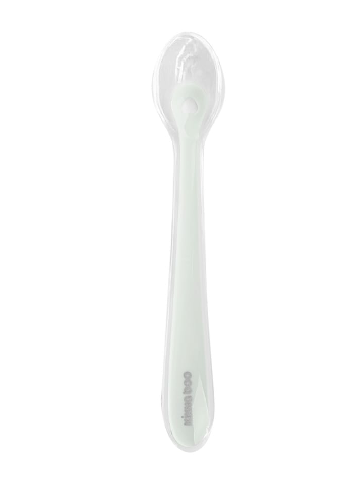 Kikkaboo Baby Silikonlöffel mit Etui in grün günstig kaufen onesize