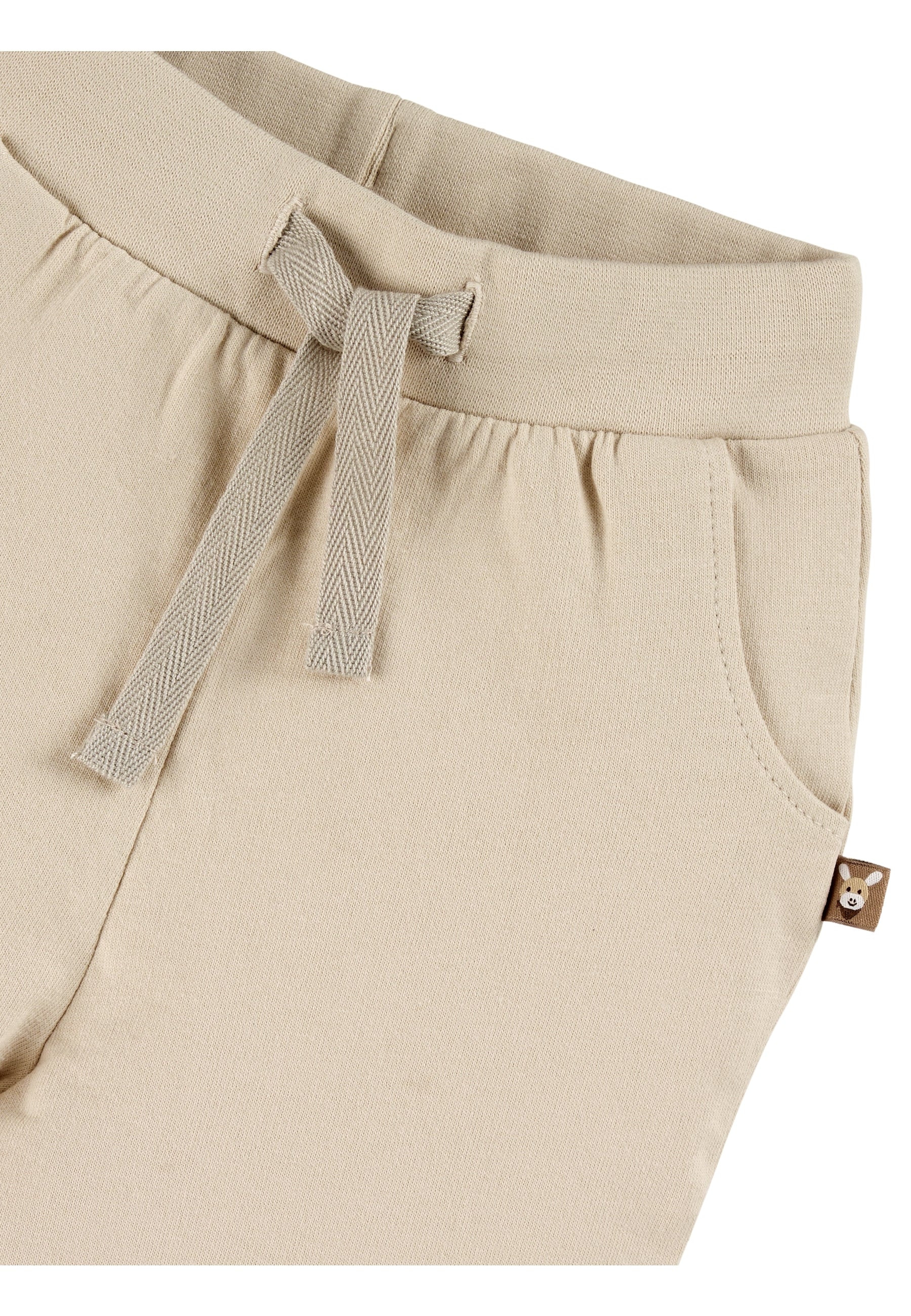 GOTS Hose aus leichtem Sweat mit Esel Emmi Patch