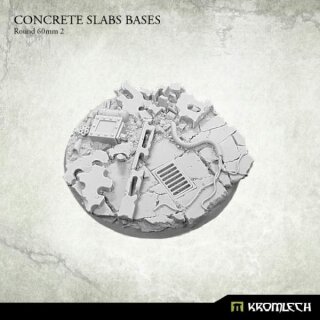 Concrete Slabs Round 60mm [pattern 2] (1)