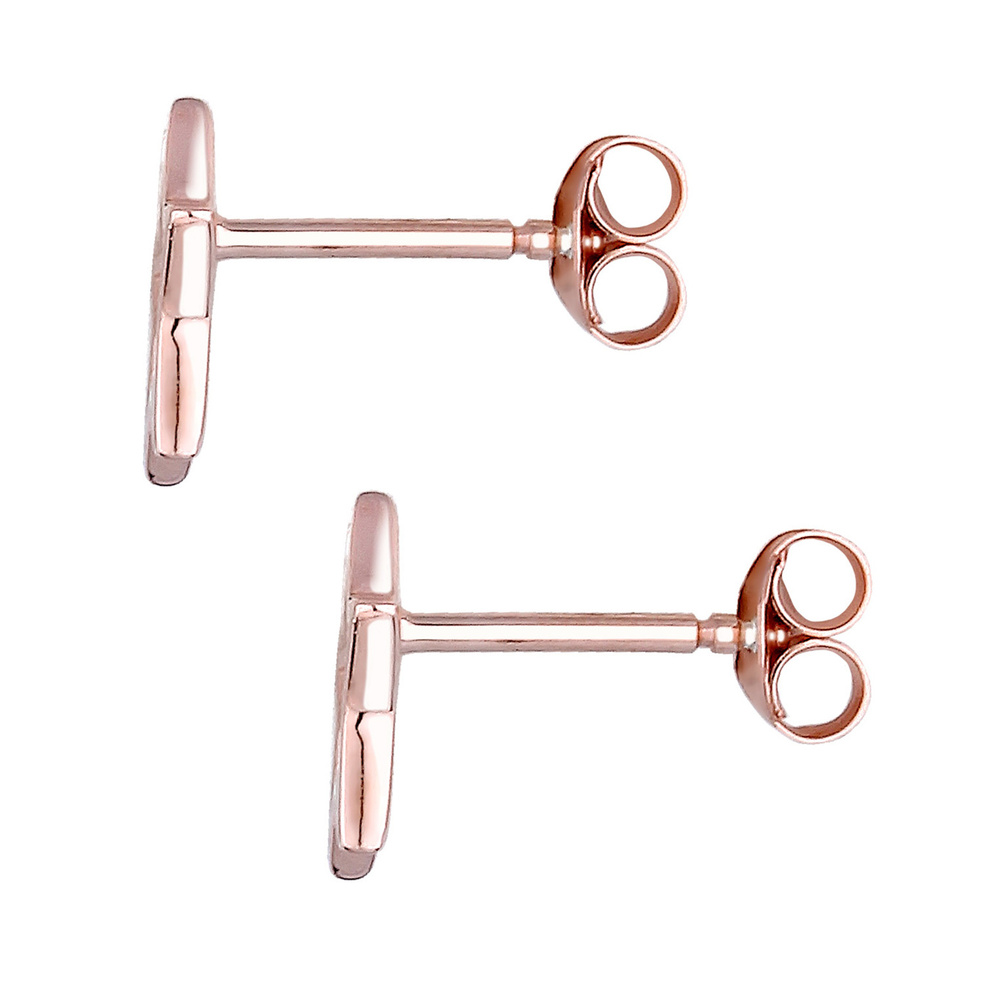 Elli Elli Boucles d'Oreilles Femme Motif Étoile Classique avec Émail en Argent Sterlin Boucles d'oreilles