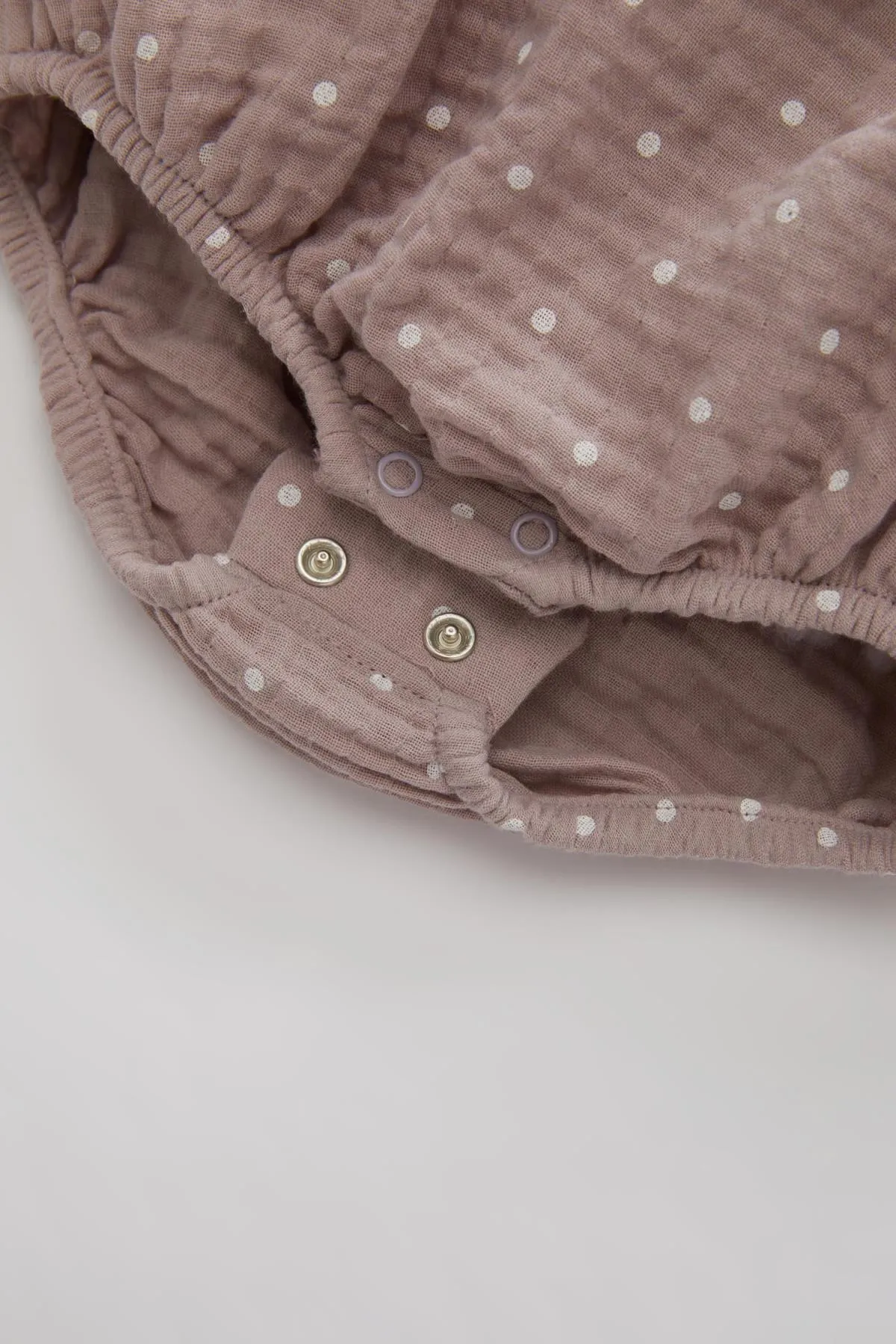 DeFacto  Baby Mädchen Neugeborene Polka Dot Musselin Overall Strumpfhosen 2er Set B0745a524sp