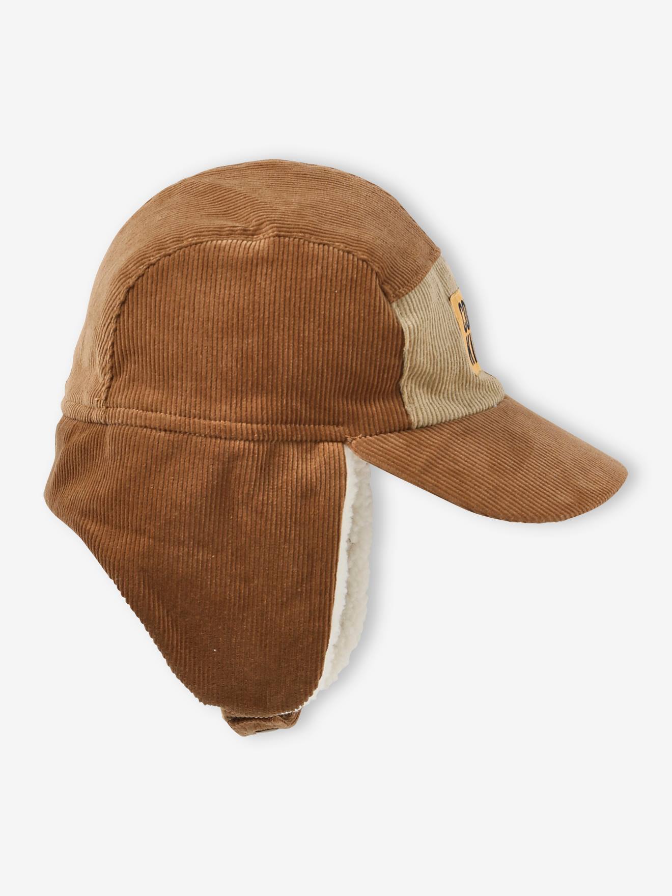 Vertbaudet Warme Jungen Fliegermütze - beige