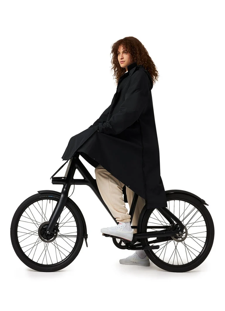 Giacca antipioggia unisex Maium Longline z cappuccio