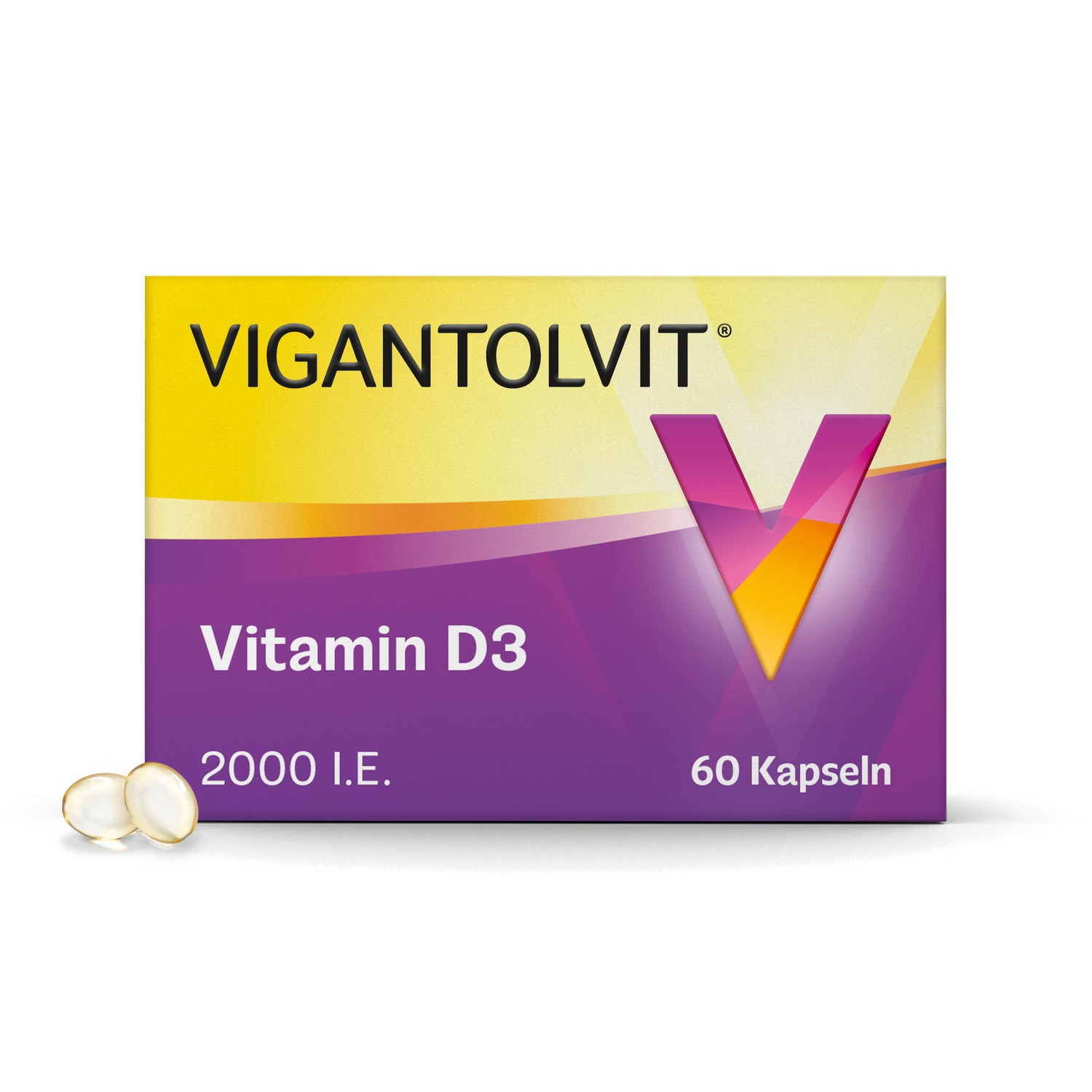 2.000 I.E. Vitamin D3 Weichkapseln