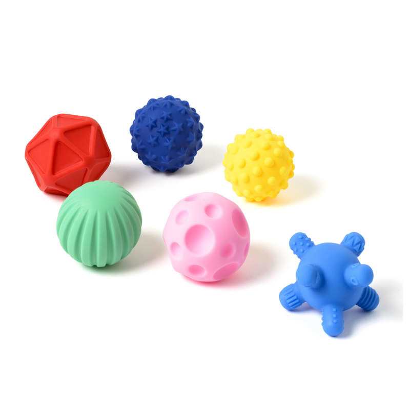 Baril 6 balles sensorielles Oxybul